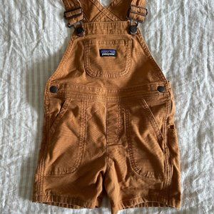 Patagonia Baby Stand Up Shortalls, Umber Brown, 18M